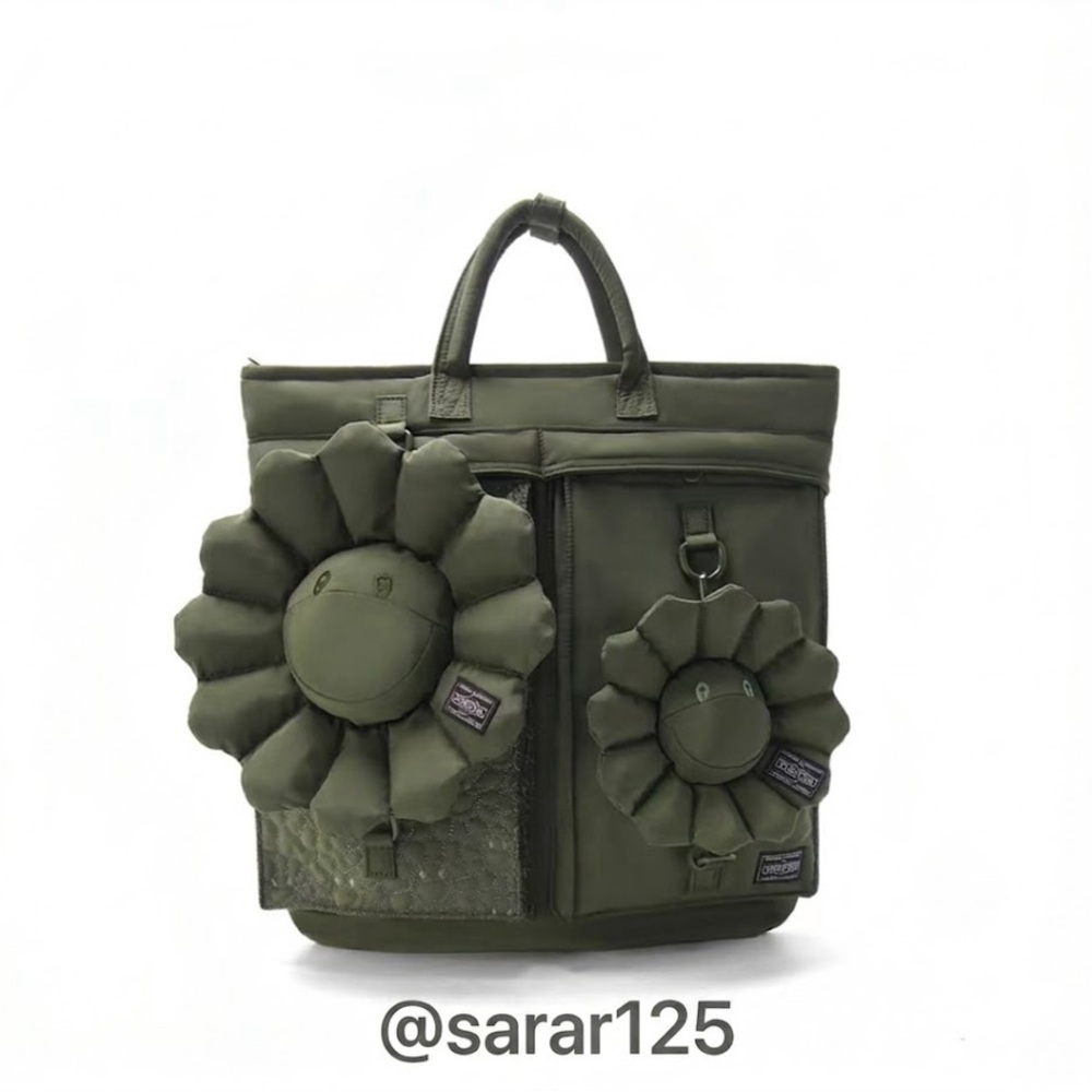 Rare Flower Helmet Tote - Picture 6 of 7